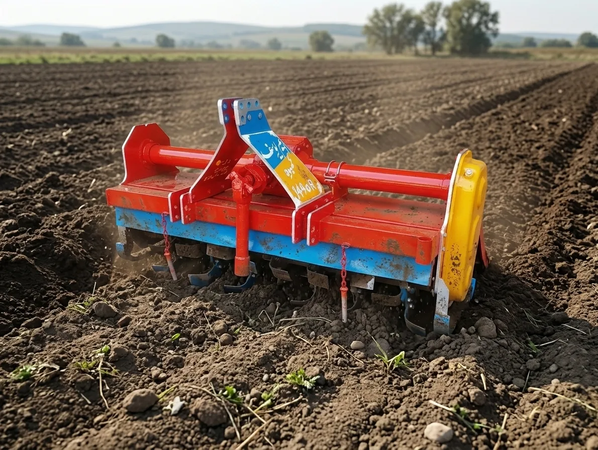 Rotavator — for fine seedbed preparation